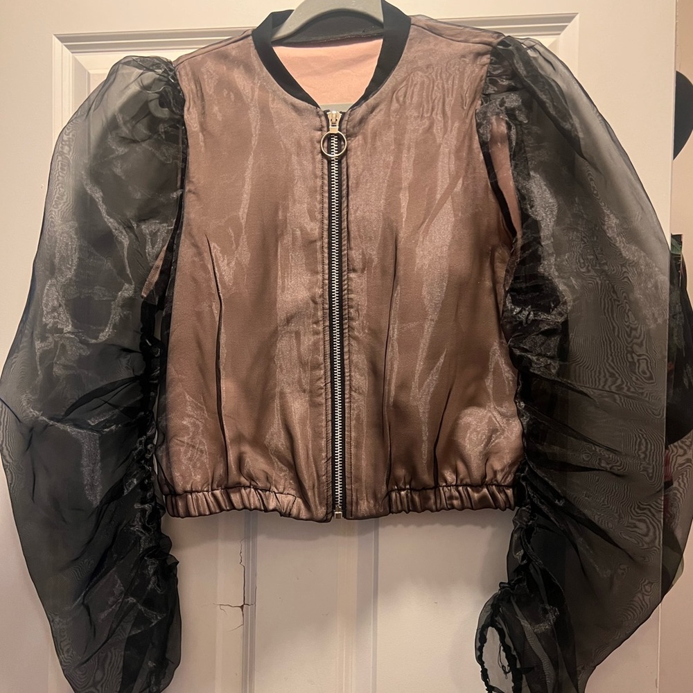 Size large bomber jacket